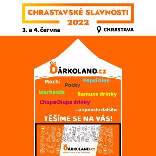 Už tento pátek a sobotu se potkáme na Chrastavských slavnostech v Chrastavě u Liberce! 😍 Přivezeme Vám velkou várku zboží...